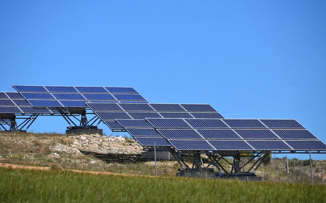 Parcs de trackers solaires